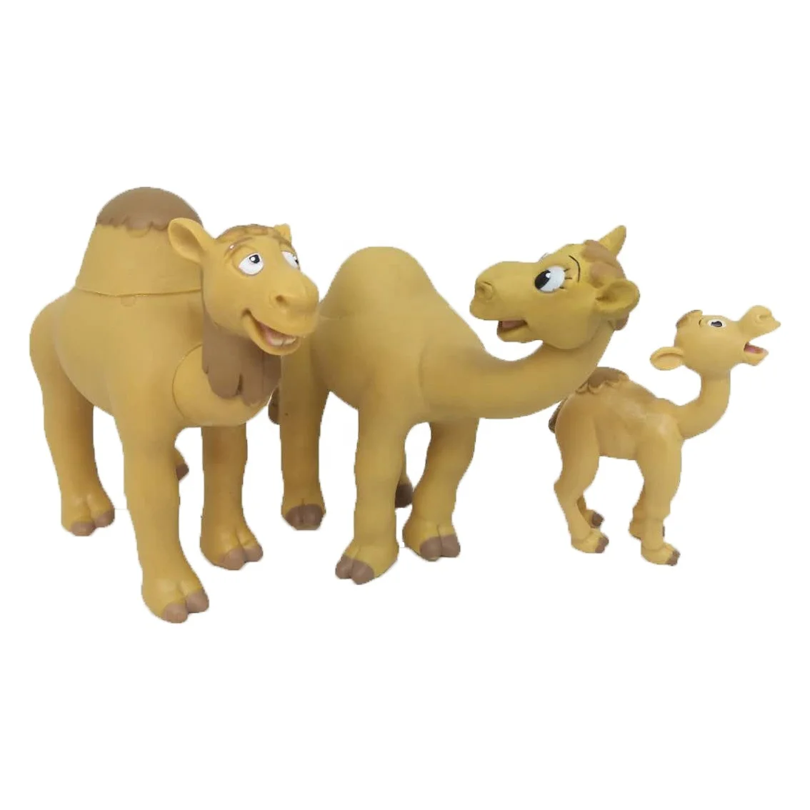 Customized Cartoon Toys Action Figure Kid Toy Education Safe Camel Animal Manufacturers Rotational Baby Vinyl Toys