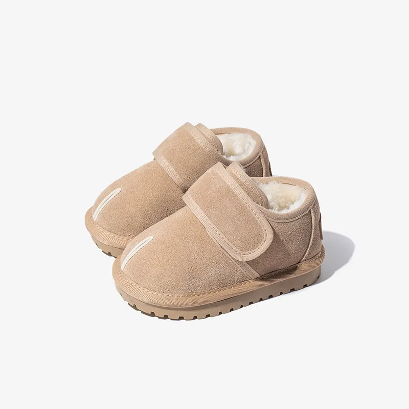 Wholesale New Fashion Kid Outdoor Warm Ankle Boot Cute Kids Boots Girls Boy Cotton Snow Boot