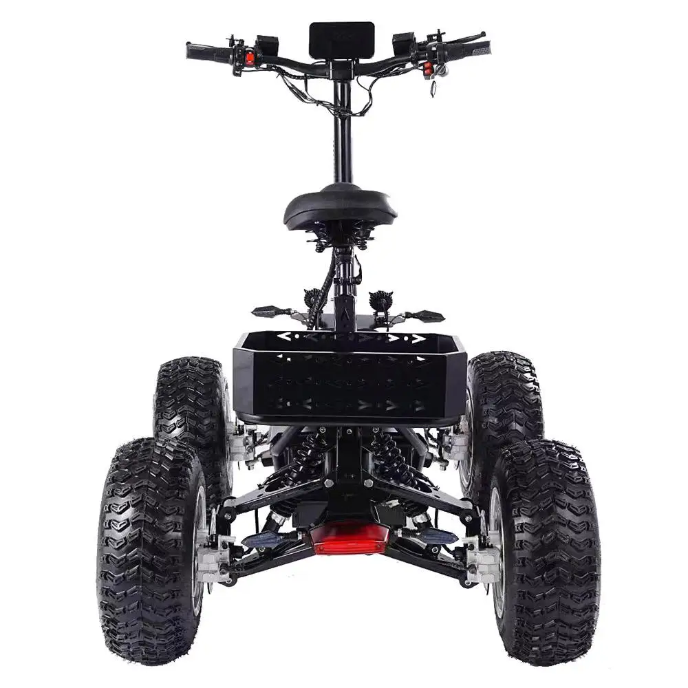 Long Range 50Ah 80Ah Four Wheeler Bikes Electric Off Road 21Inch 60V 8000W Speed 50Kh Atvs Electric Quad Bike Adult Atv Bike