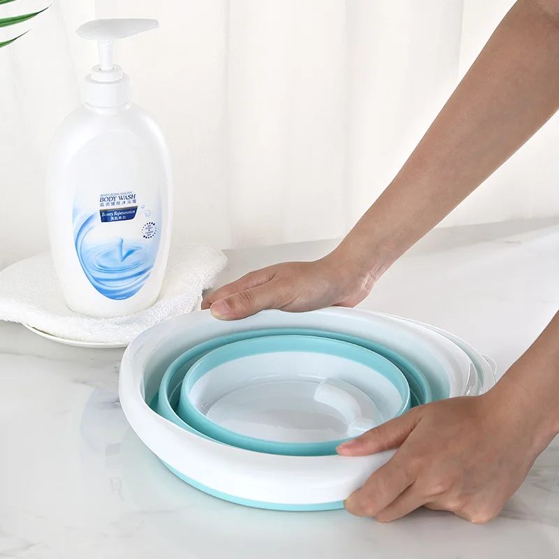 Hot Sale Portable Collapsible Bucket, Folding Water Container