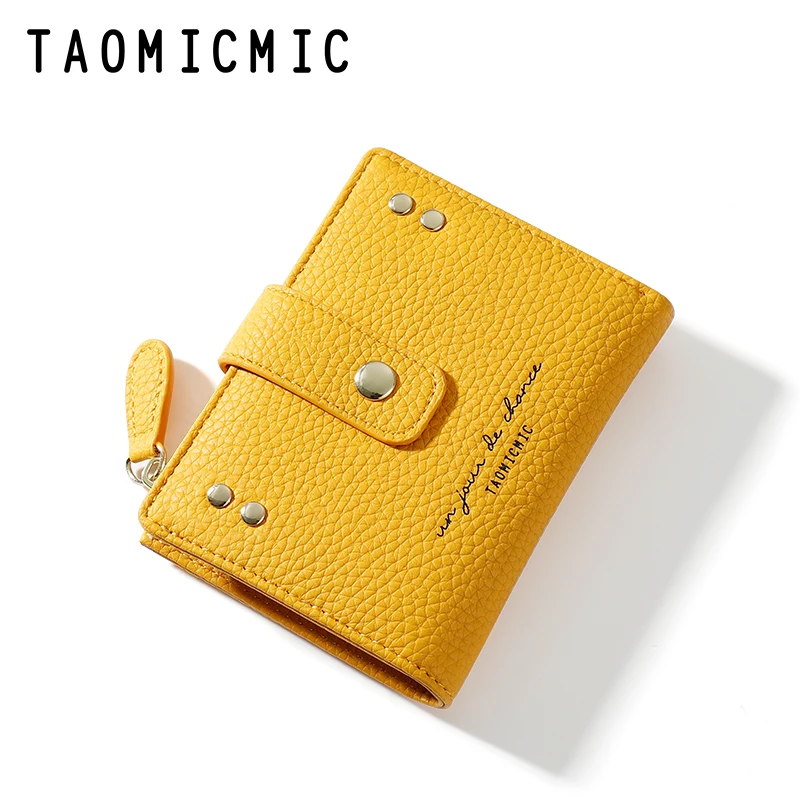 Taomicmic Rivet purses and handbags Multi-functional wallets for women fashionable