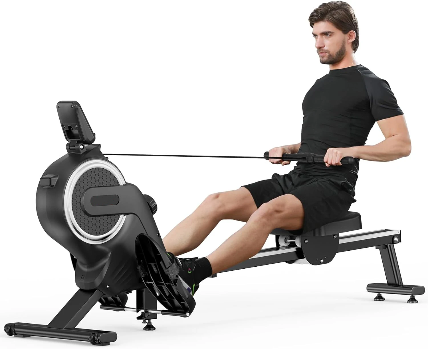 Home Use Fitness Equipment Popular Cardio Exercise Rower Magnetic Rowing Machine