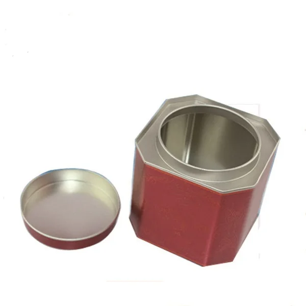 New model customized good reviews Innovative design Irregular shape tea  packaging tin can