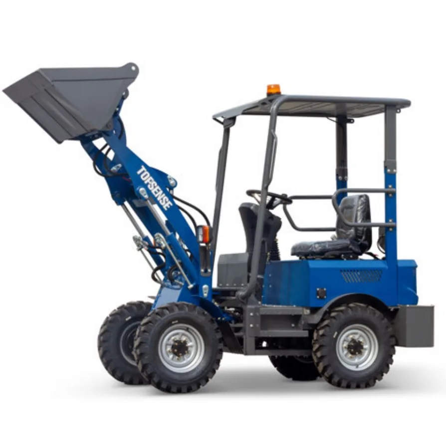 0.4t 0.6t Customized Mini Wheel Loader 400kg Loading Capacity Front-End Accessory Options Hydraulic/Automatic Engine Motor Core