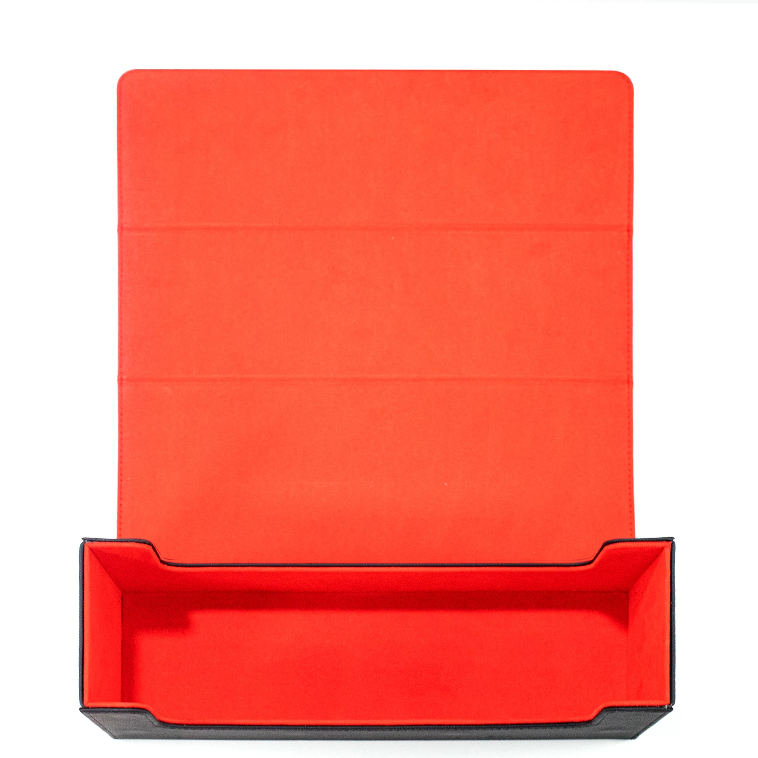 PU Card Storage Case Waterproof Leather Deck Box Protective Holder Removable Compartment for Collecting