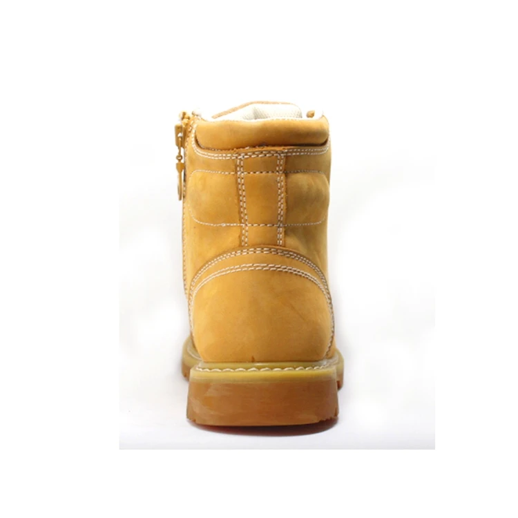 Camel Nubuck Leather Upper Matel Free Toecap Work Shoes S3