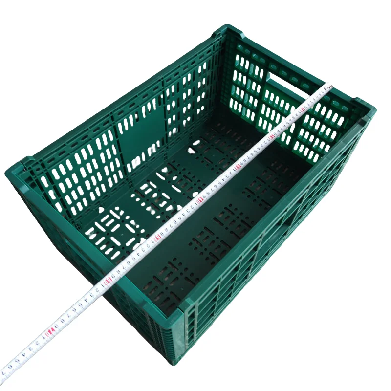 Plastic Collapsible Farm Folding Egg Box Vegetable & Fruit Crate Boxes Wholesale