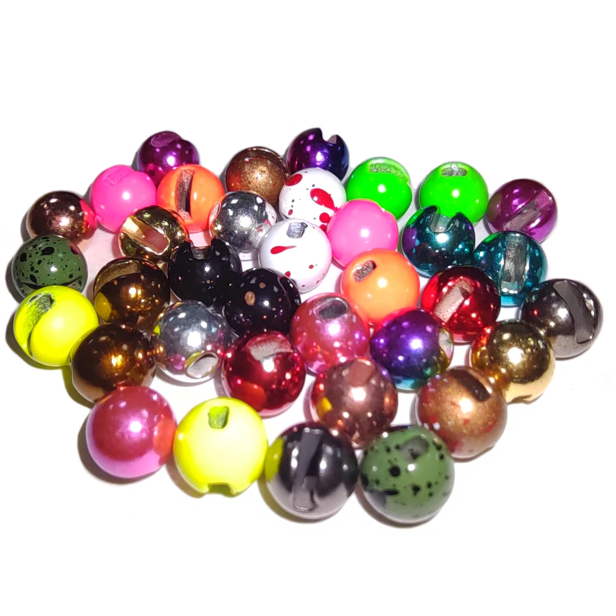 Оптовая продажа Лучшая цена полный цвет 2 0 мм-6 4 мм вольфрамовые прорезные бусины