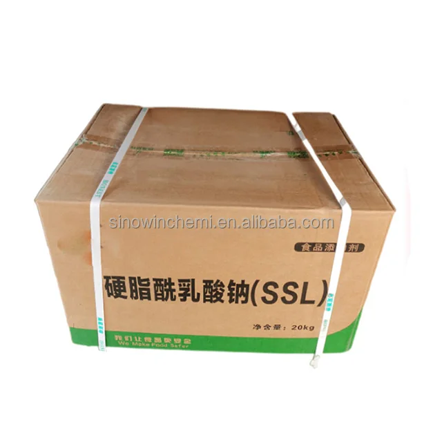 Bulk Price Food Emulsifier Sodium Stearoyl lactylate SSL