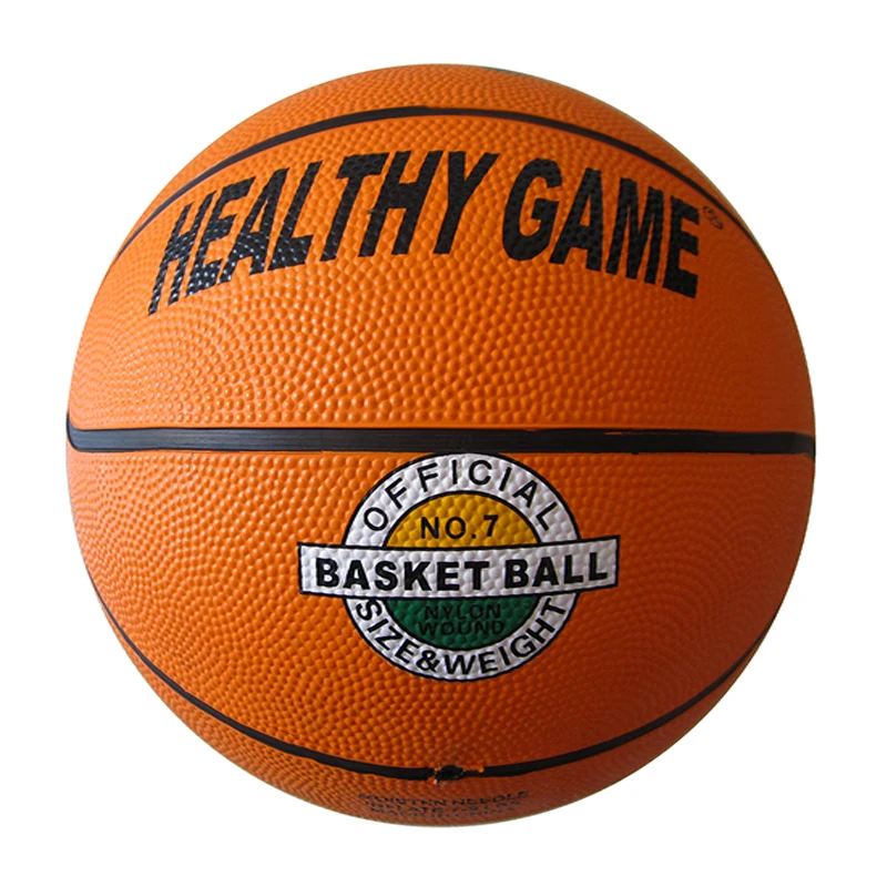 Customized logo and printing inflatable rubber sports ball cheaper basketball