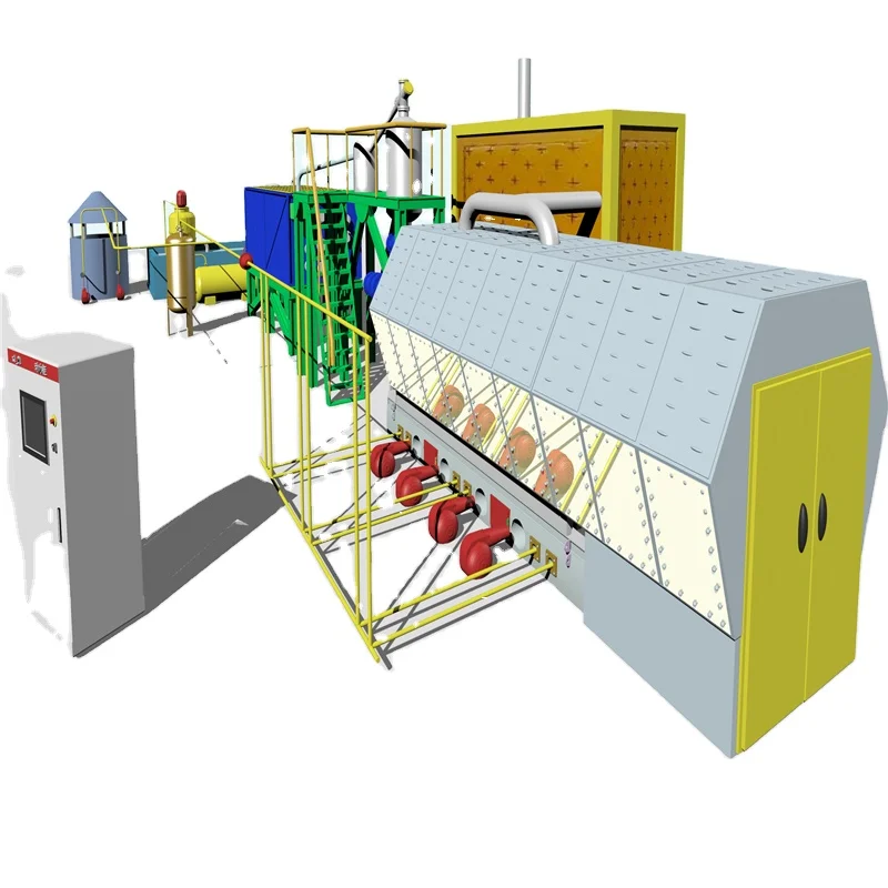 Zhongming competitive high output pyrolysis reactor manufacture and lab pyrolysis equipment