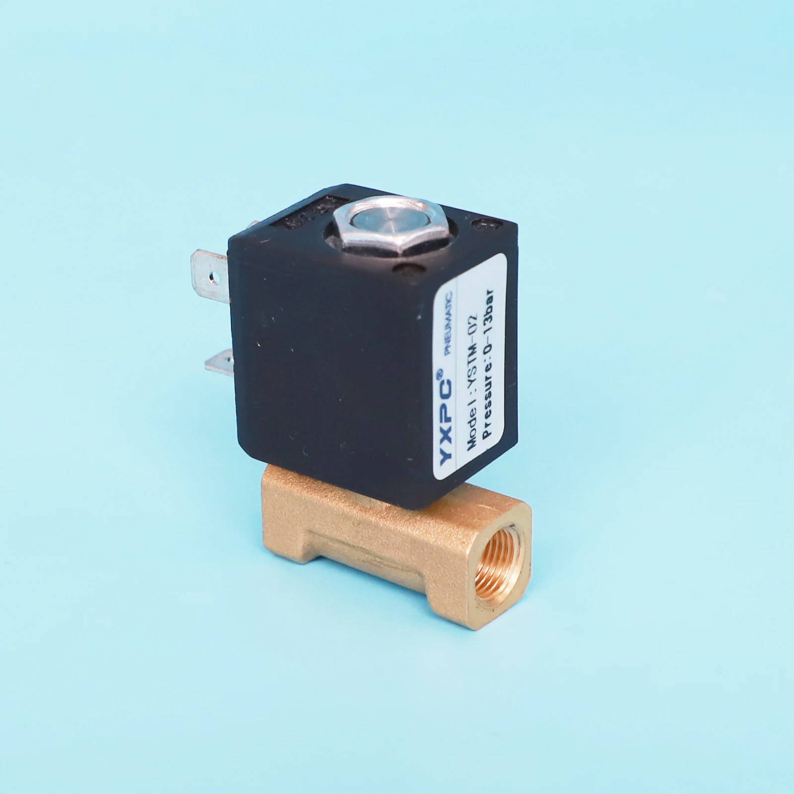 factory cheap price brass 8bar normally closed 2 way 1/8 port DC24V AC24V mig welding machine solenoid gas valve