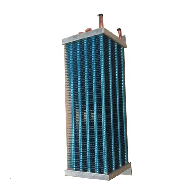 Copper tube aluminum fin evaporator coil used in refrigerators