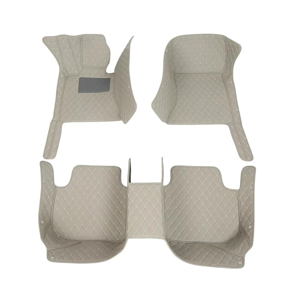 Custom Made Leather Car Floor Mats For Toyota Auris E180 2012 2013 2014 2015 2016 2017 2018 Carpets Rugs Foot Pads Accessories