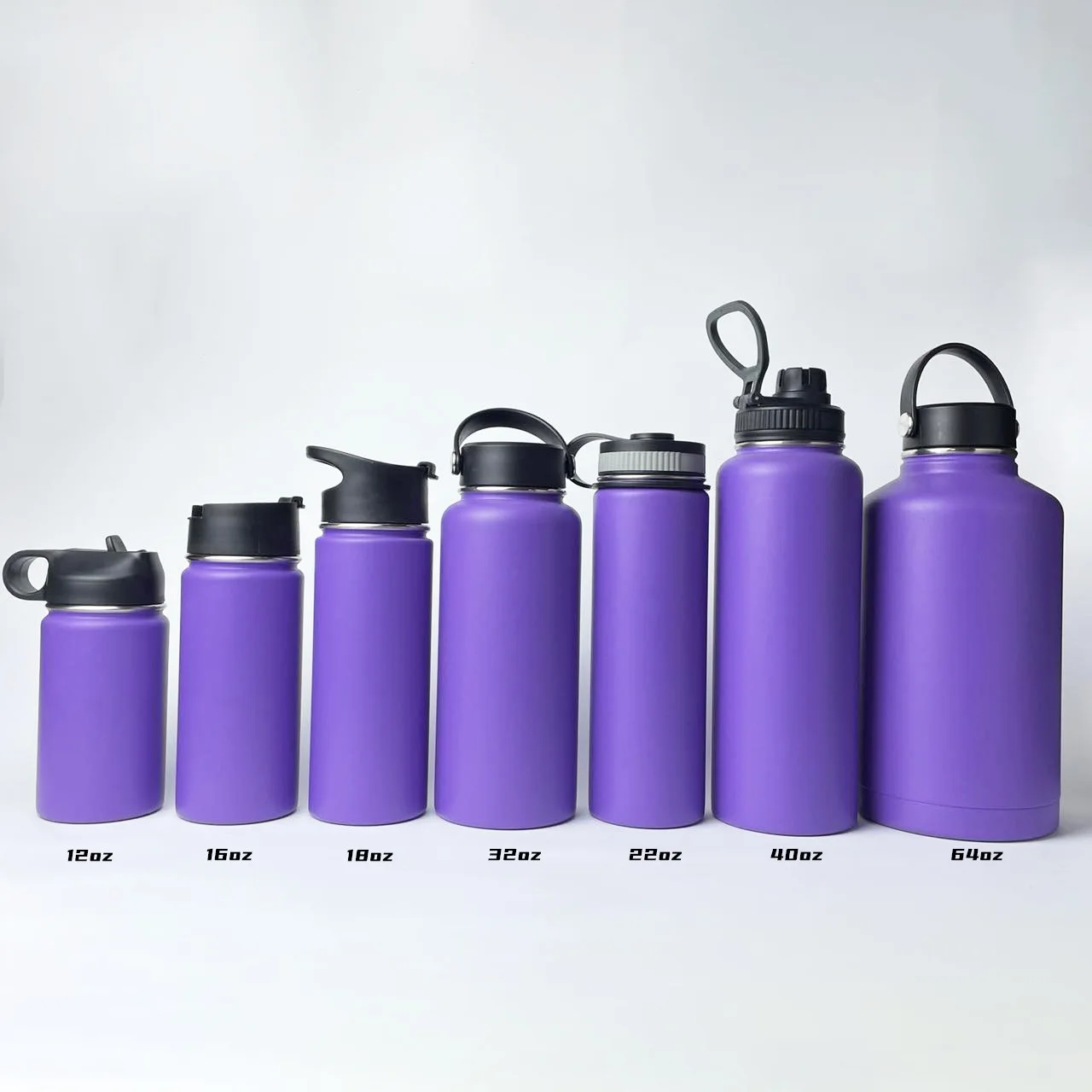 40oz 1.2L 1200ml Custom Thermos Double Wall Stainless Steel Vacuum Flask Sport Water Bottle With Handle