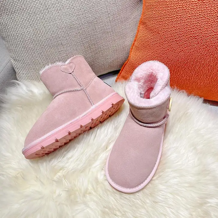 Детские зимние ботинки на меху для девочек, сезон осень-зима 2021, теплые флисовые ботинки от производителя, оптовая продажа