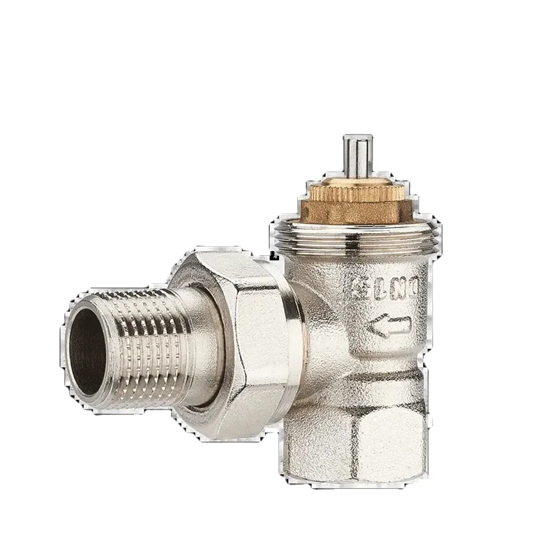 BAIYILUN radiator trv underfloor heating accessories brass cupper radiator valve for water heating radiators