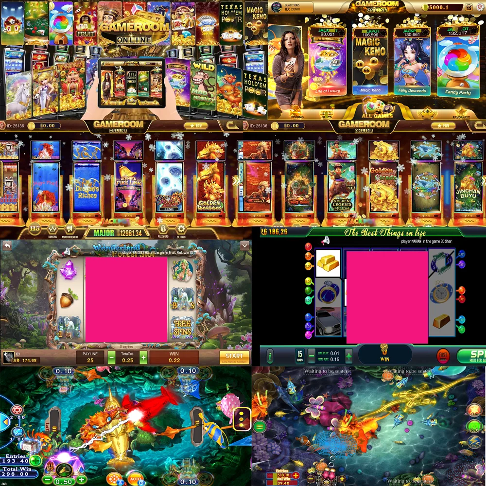 Рыба настольная игровая комната Orion Power Lucky Stars Noble GEM Ocean King of Pop онлайн-приложение для рыбных игр