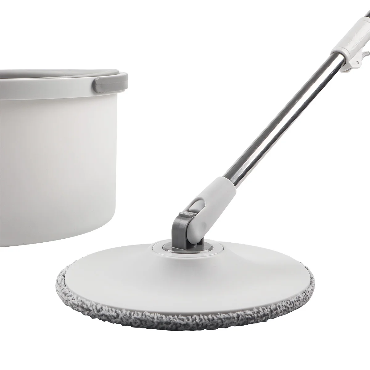 New product spin 360 round mop and bucket floor cleaning free hand just like as seen on TV