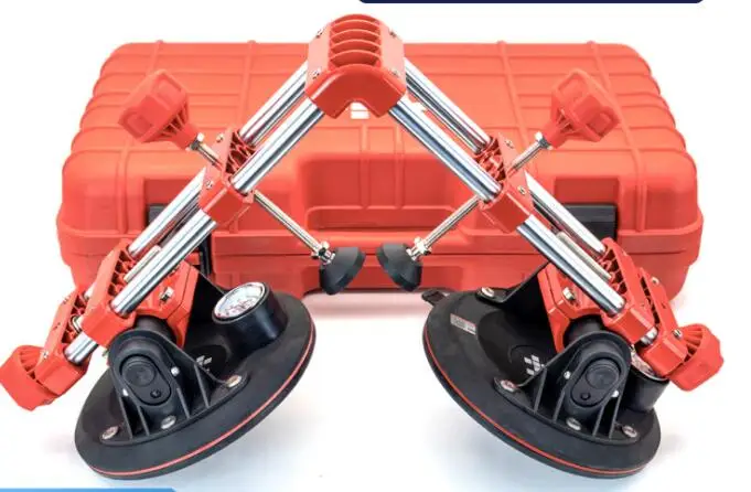 Glass Suction Cup, Heavy Duty Hand-held Vacuum Panel Lifter, Powerful Industrial Glass Sucker Carrier Granite Lifting