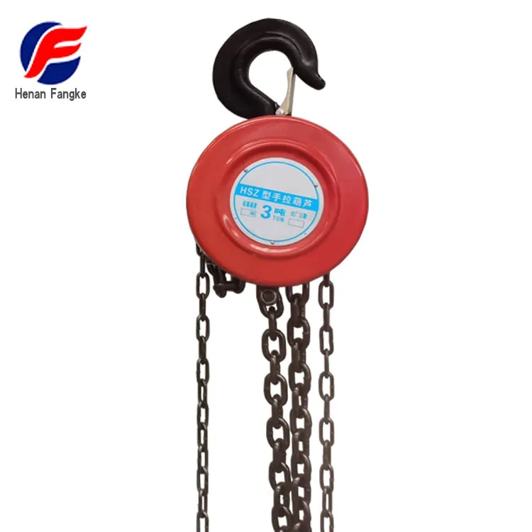 
Manual Chain Hoist Lifting by chain pull with hands small hoist 