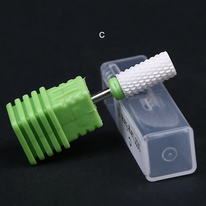 Cone Carbide Nails Drill Bit Rotary Burr Cuticle Clean Bits Milling Cutter For Manicure Nail Salon Tools
