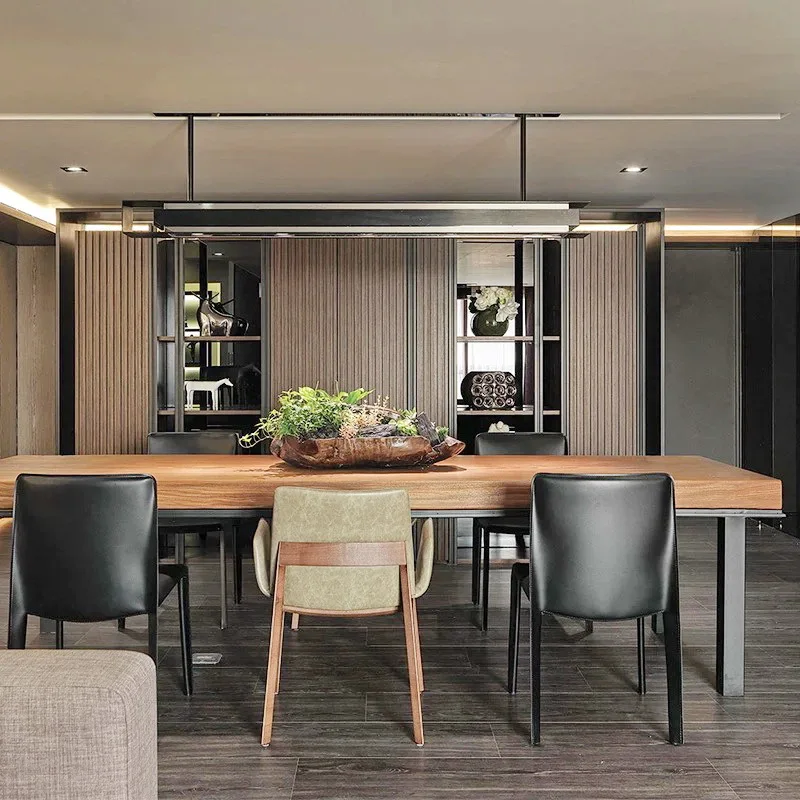 Antique Solid Wood table dining table with chair