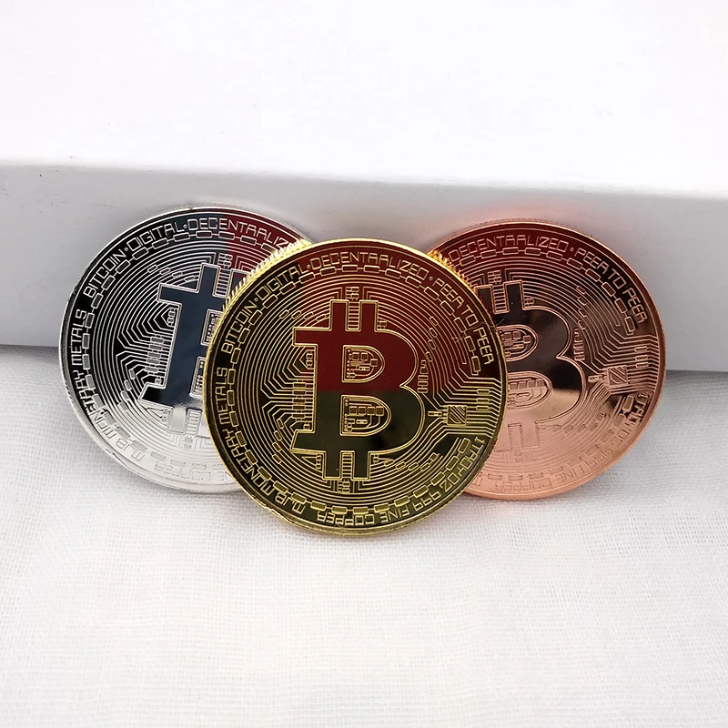 Монеты Cryptos BTC Eth на заказ чистые серебряные догкоины волнистые панели эфириум Кардано литкоин медные биткоины