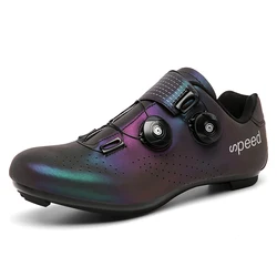 New Arrival Wholesale Unisex Outdoor Sport Cycling Shoes Mountain Bike Racing Self-Locking Cycling Athletic Bike Shoes