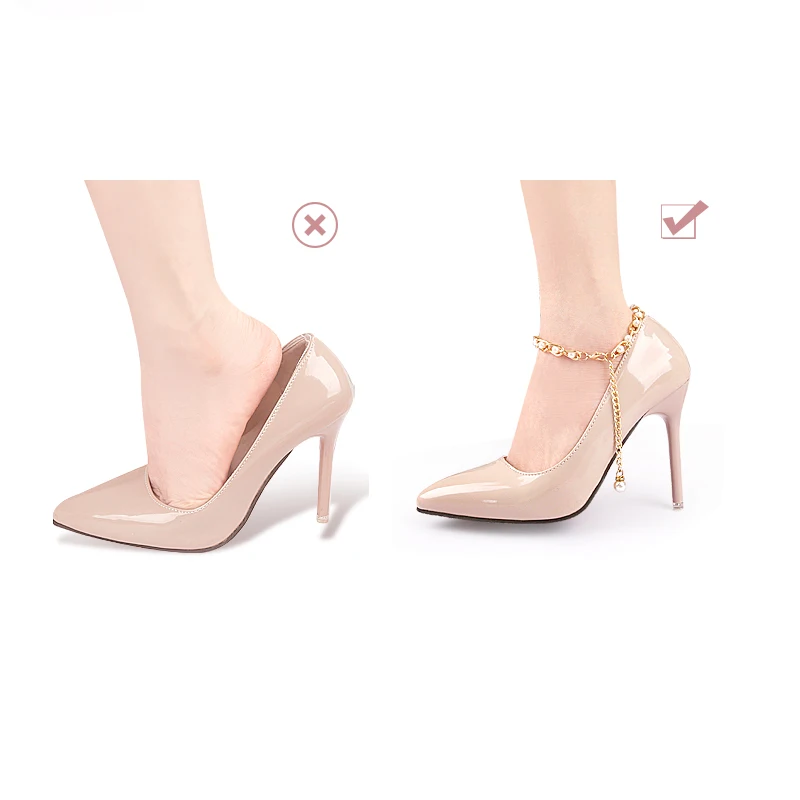 Detachable Buckle Shoe Ankle Straps Belt Band for Heels Anti Slip Shoe Straps Replacement Accessories or Holding High Heels