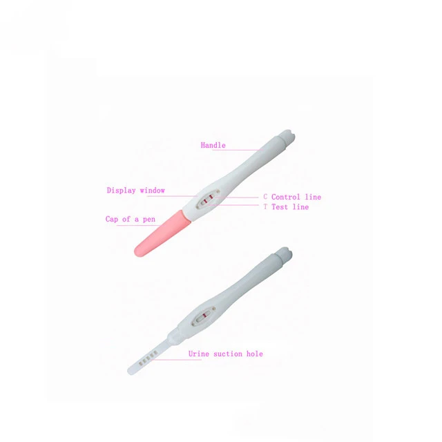 Точность легко использовать HCG тест-полоски для беременных или кассеты