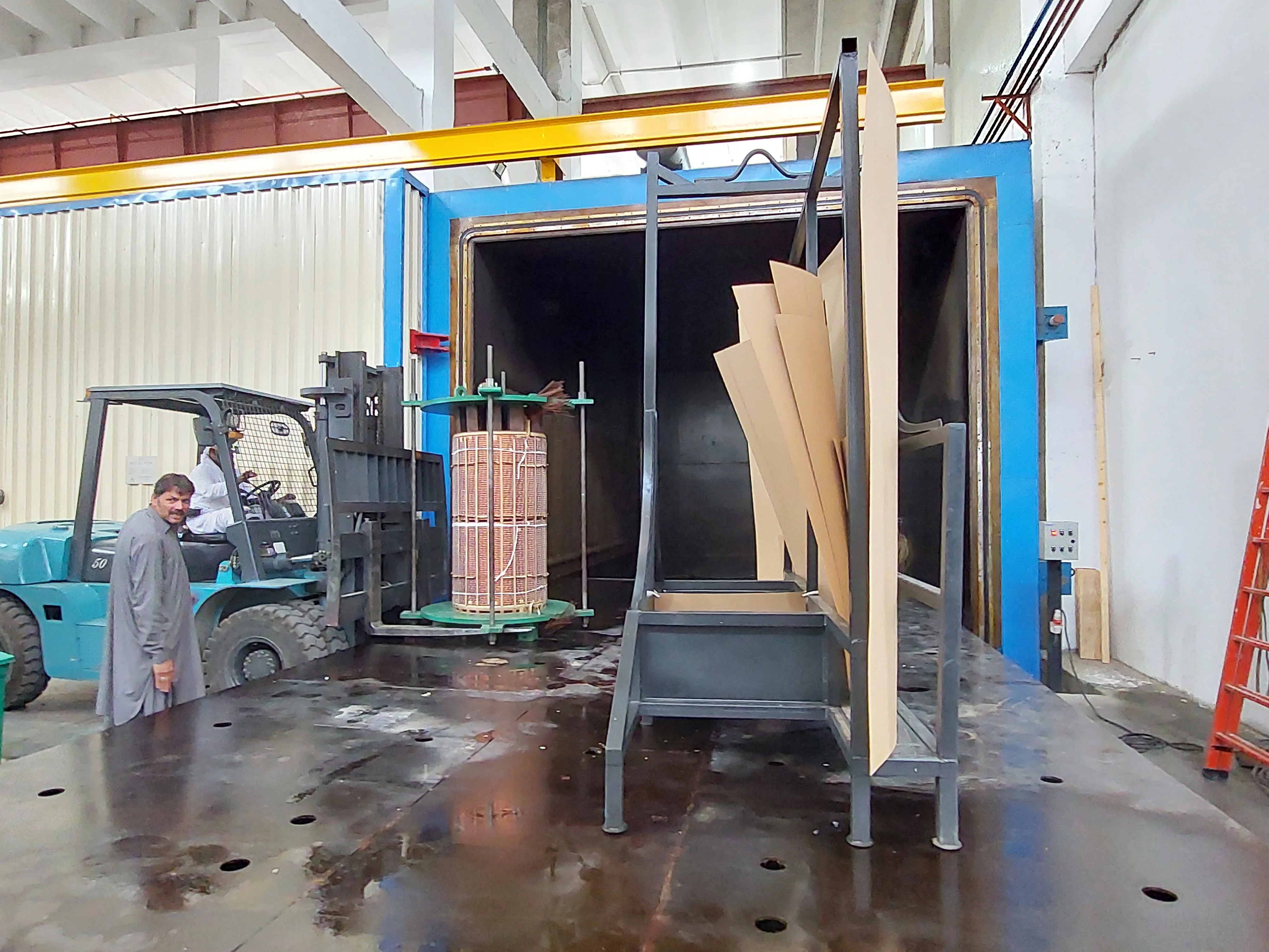 VPD-250 vapor phase vacuum drying equipment for EHV transformers