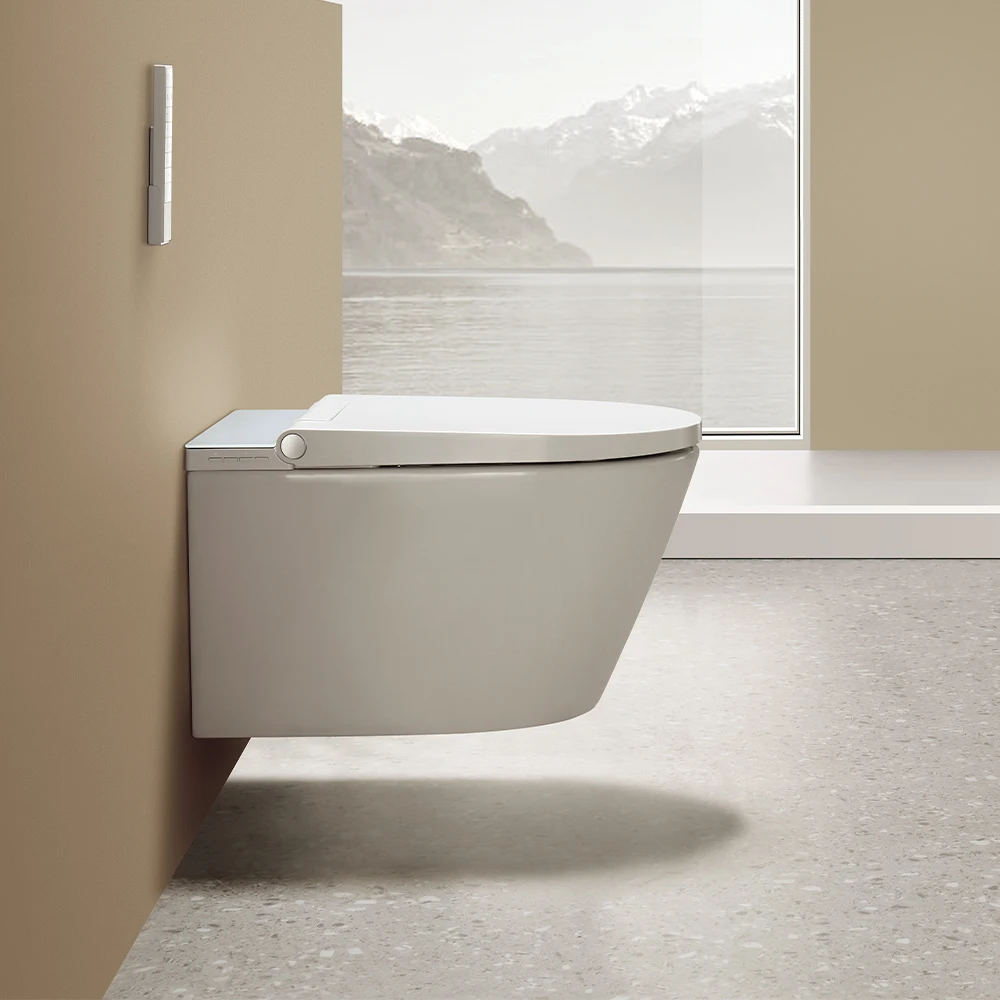 2022 modern 110V/220V luxury electric smart intelligent sanitary  luxury hotel guestroom smart bidet toilet