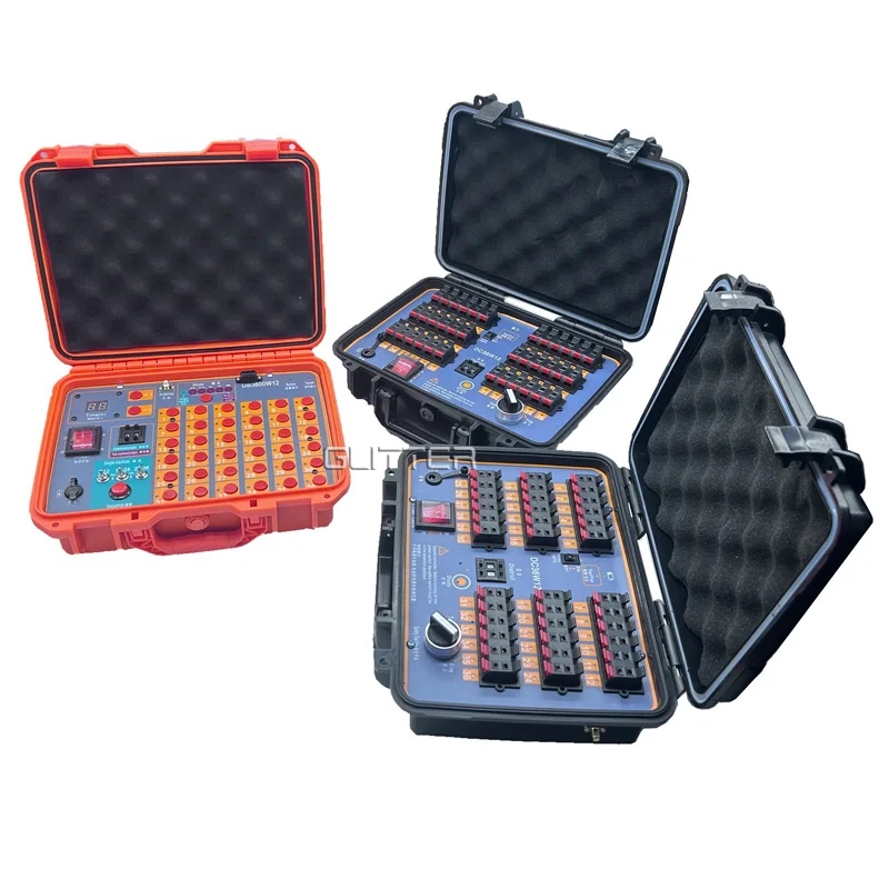 Transmitter rechargeable manual control 36 channel professional fireworks display system fireworks wireless firing system