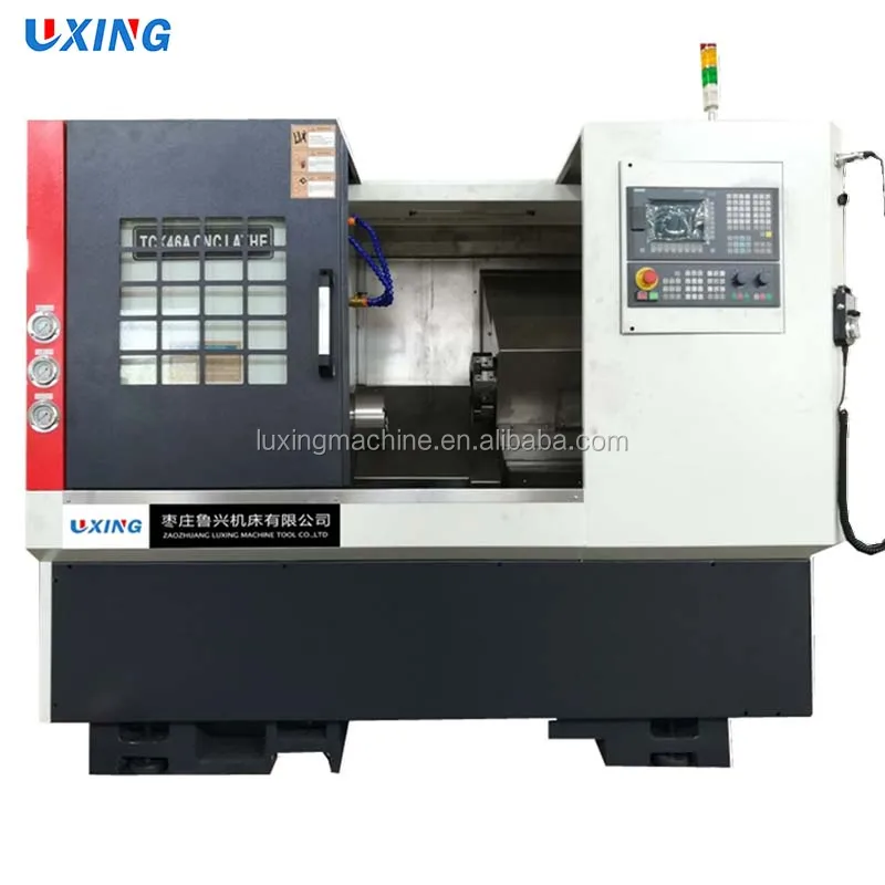 higp speed precision slant bed turret cnc instrument turning center lathe machine TCK46A TCK56A