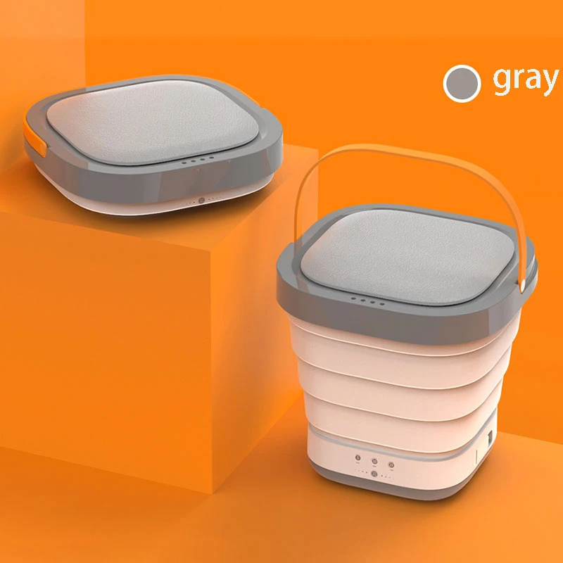 
YZORA 2020 hot sale single tub baby cloth laundry tub basin foldable front loading portable mini washing machine small size 