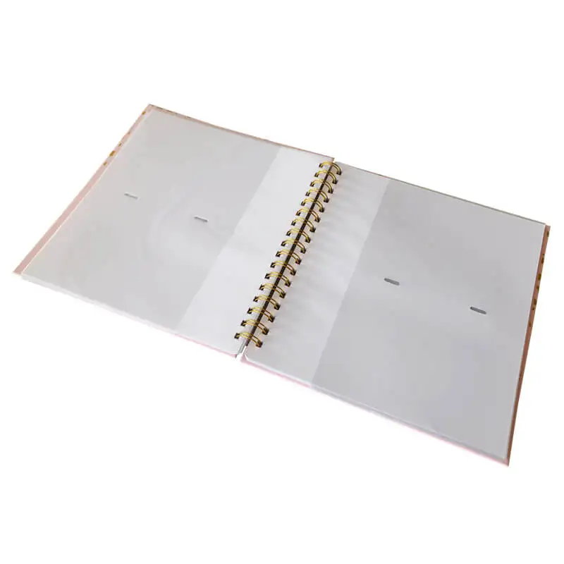 Scrapbook DIY album PINK dot 120 photos pink dot Stamping Baby Book