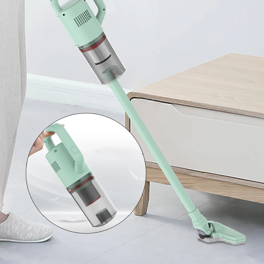 Cordless Handheld Stick Vacuum Cleaner Portable Cleaning Mop Cleaner Car Charger Bag Motor PSE Mold Power Battery