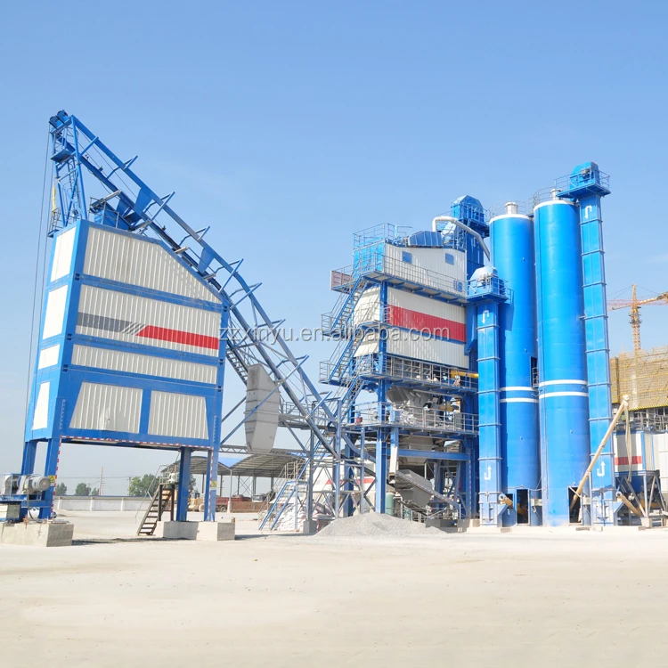 80 t/h Hot Mix Asphalt Batching Plant Asphalt Recycling Machine