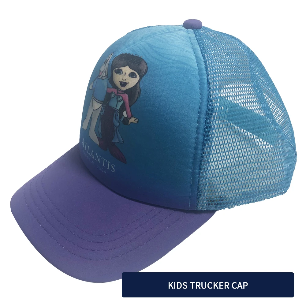 Blank promotional logo custom trucker hat print foam trucker hats Cap mesh 5 panel recycled gorras trucker cap