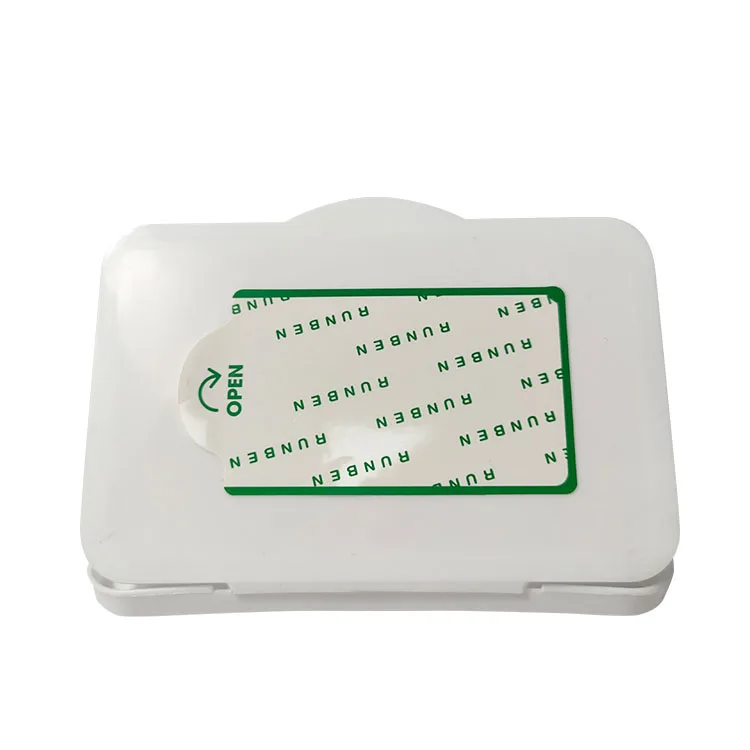 Self adhesive waterproof wet wipe sealing labels removable PP label for wet wipe sealing