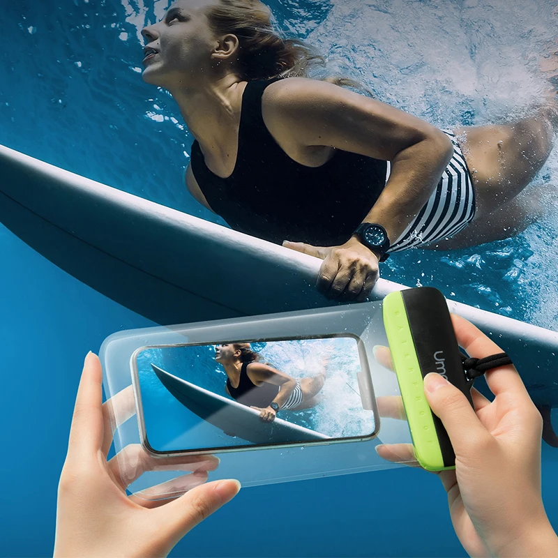 Небольшая партия на заказ водонепроницаемый чехол для смартфона Oneplus Google Rog телефон Infinix IP68 под водой 40 м прозрачный
