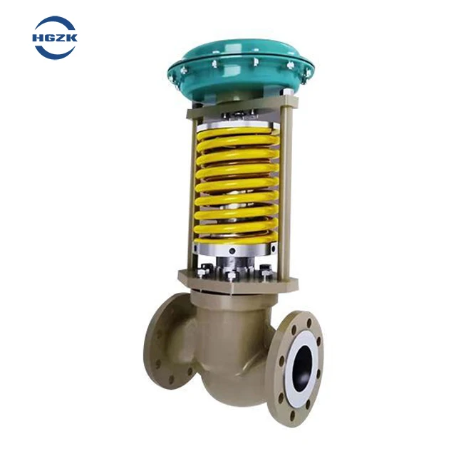 Self-operated Control Valves Pressure Auto-Adjustment Natural Gas High Temperature Steam Pipeline Pressure Relief Control Valves