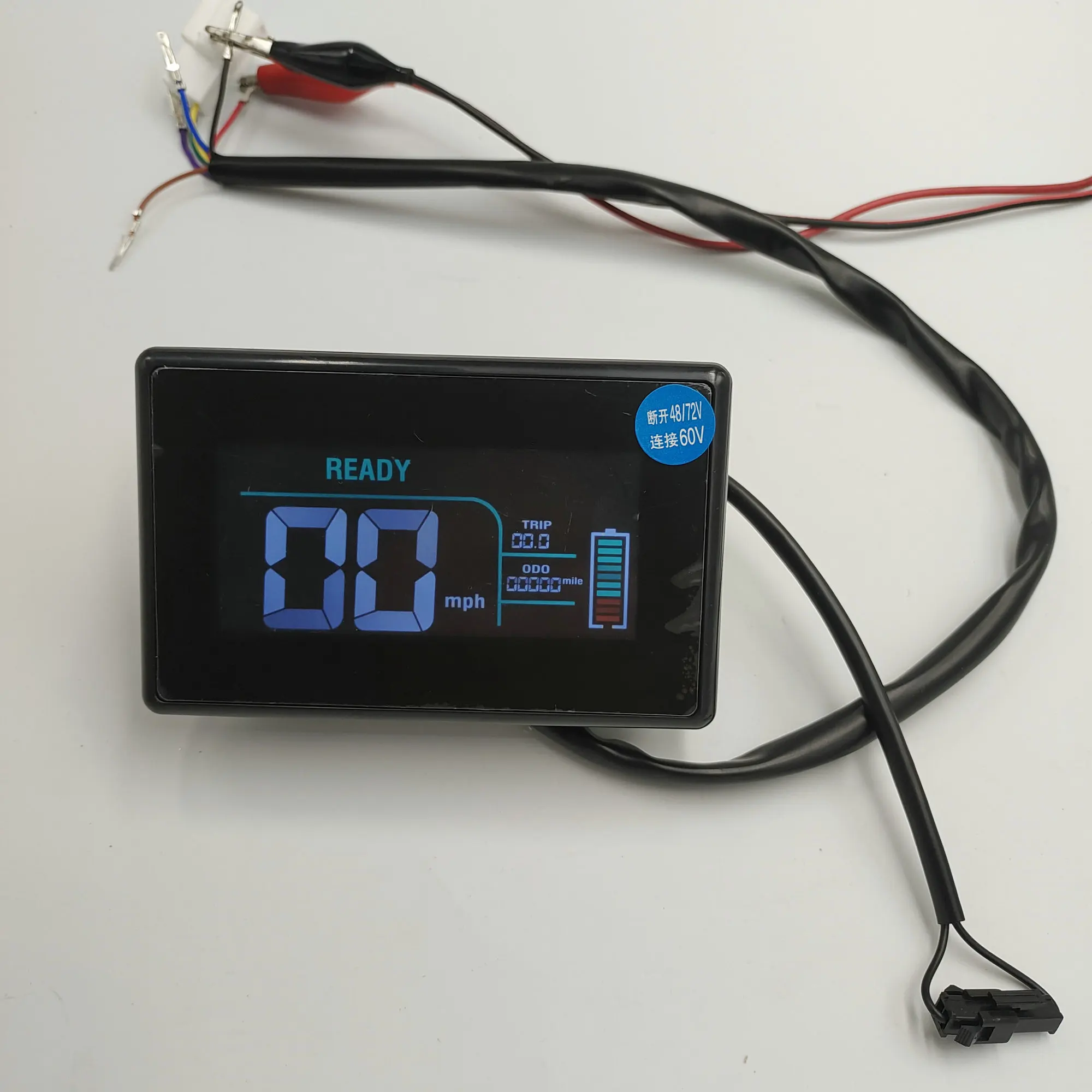 Electric Vehicle Meter Battery Level Indicator SPEEDVIEW 48V60V72V SCOOTER