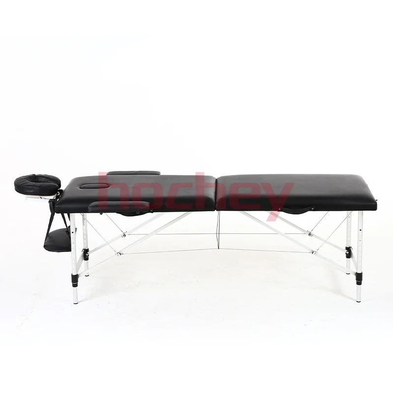 HOCHEY New wooden SPA bed massage table adjustable portable folding adjustable height massage bed