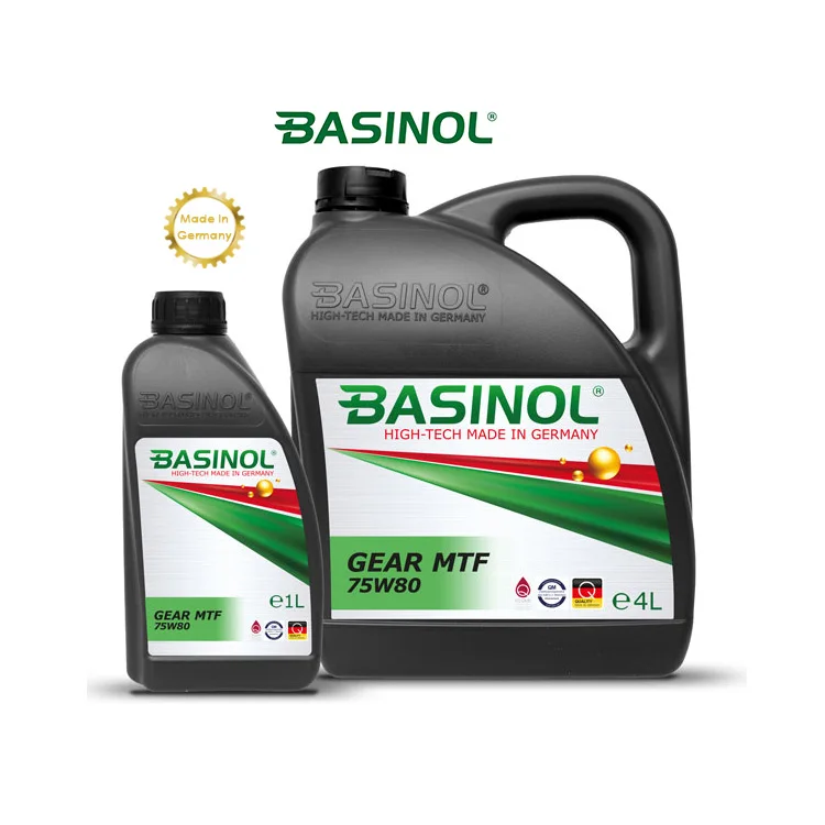 Сделано в Германии, отличная защита, трансмиссионное масло BASINOL Gear MTF 75W80