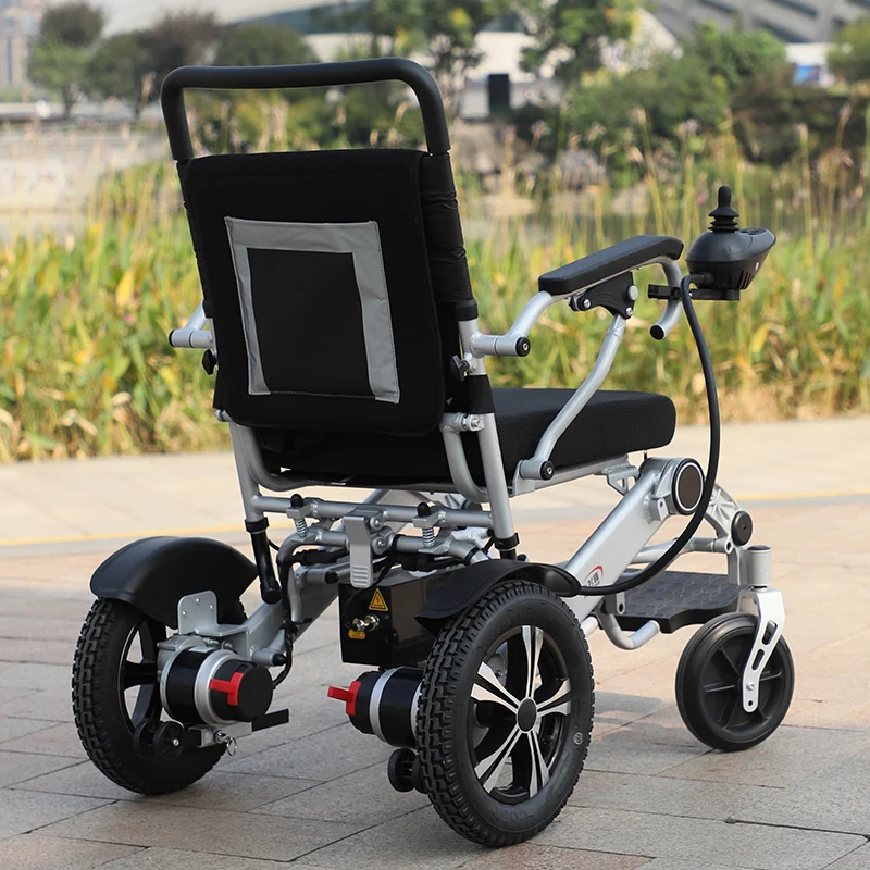 New Arriving Lightweight Power Wheelchair Folding Elderly Electric Wheelchair