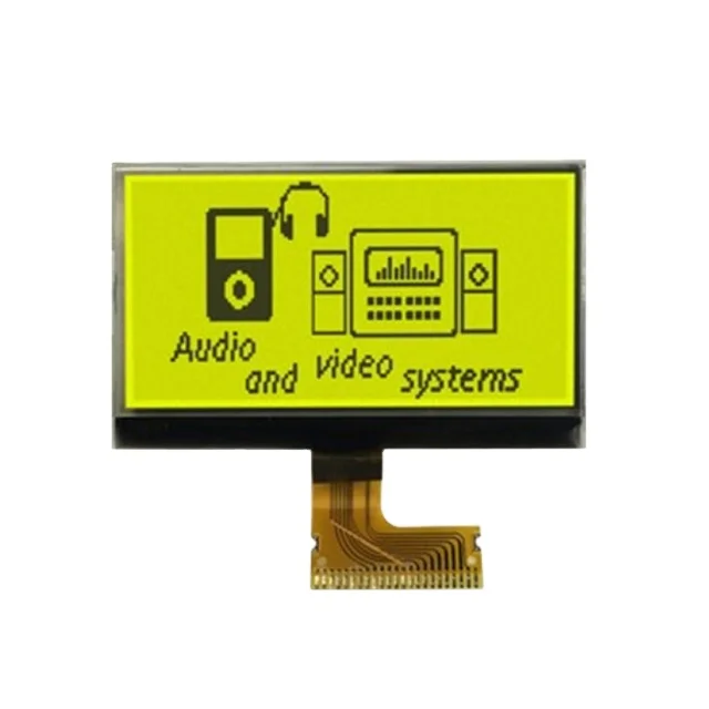 128x64 COG Lcd Module FPC Interface Lcd 12864 Dot Matrix LED LCD Display Module