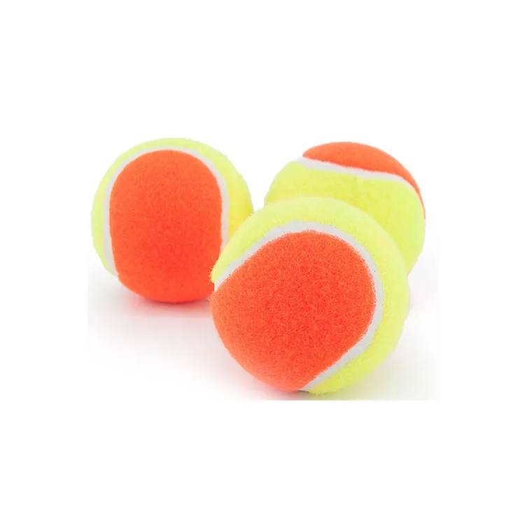 OEM cheap soft custom  durable large inflated  beach  tennis ball for dog or kids playing itf approved
