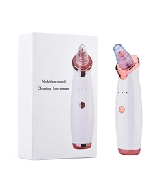 Microcrystalline Liposuction Vacuum Blackhead Remover Apparatus Electric Artifact Facial Beauty Pore Cleaner